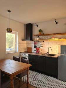 Virtuvė arba virtuvėlė apgyvendinimo įstaigoje *Lastavica*
