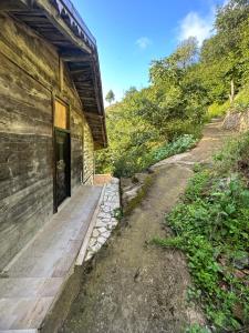 Zahrada ubytování أوزونغول Uzongol Fotinos Wooden Cottage Two Bedroom