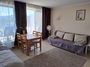 Кът за сядане в Apartament Wisła Bukowa