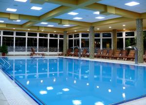 Bazén v ubytování Hotel Germisara nebo v jeho okolí