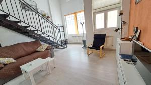 TV a/nebo společenská místnost v ubytování La Vaguada loft
