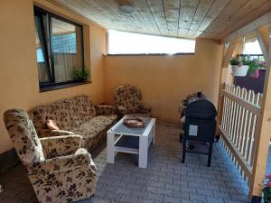 Posezení v ubytování Ubytování Dobešov