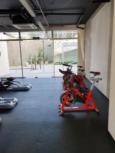 Fitnes oz. oprema za telovadbo v nastanitvi Ifreses Apartamento 11