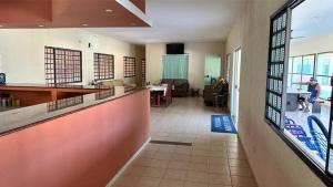 The lobby or reception area at Pousada Navegantes