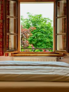 Letto o letti in una camera di Lexenhof