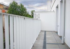 Balkón nebo terasa v ubytování Flat2go modern apartments - Harmony of city and nature