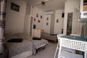 Posteľ alebo postele v izbe v ubytovaní C2 apartman