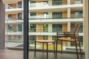 Four Points by Sheraton Budapest Danube的阳台或露台