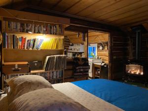 Biblioteket i feriehuset