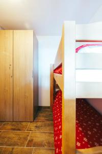 Postel nebo postele na pokoji v ubytování Mystic Mountain Apartment Chamrousse