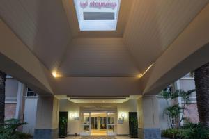 a large building with a skylight in the ceiling at StayEasy Mbombela in Nelspruit