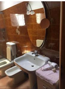 Ванная комната в Appartamenti Vallecchia