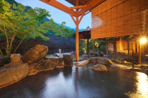 Paesaggio naturale nelle vicinanze del ryokan