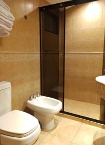 Um banheiro em Hotel Bristol Asuncion
