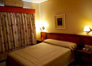 Cama ou camas em um quarto em Hotel Bristol Asuncion