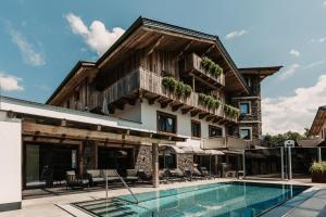 The swimming pool at or close to Knappensteig Appartements