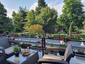 Zahrada ubytování Perla Hotel