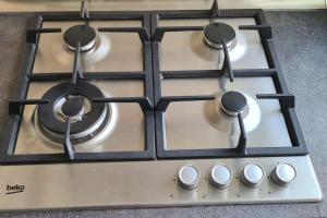 Η κουζίνα ή μικρή κουζίνα στο Apartament 3 camere, doua bai integral pentru familie sau grup