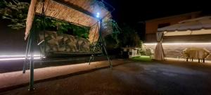 a building with a display of animals on the side of it at Il Glicine casa vacanze in Avellino