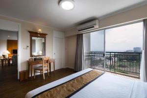 Postel nebo postele na pokoji v ubytování Kantary Bay Hotel And Serviced Apartment Rayong + 37 fotografií