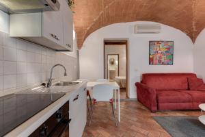 Dapur atau dapur kecil di Ponte Vecchio Suite
