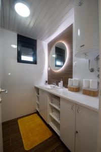 Koupelna v ubytování Lux Apartman Sunce