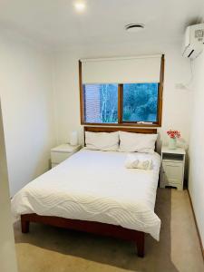 Ένα ή περισσότερα κρεβάτια σε δωμάτιο στο 4BR Richmond townhouse - Free WIFI-Parking-Netflix