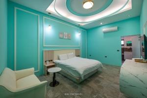 Postel nebo postele na pokoji v ubytování Sunny Ocean B&B