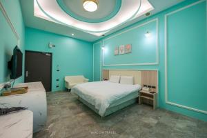 Postel nebo postele na pokoji v ubytování Sunny Ocean B&B