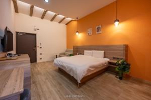 Postel nebo postele na pokoji v ubytování Sunny Ocean B&B