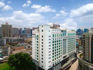 Almennt útsýni yfir borgina Guangzhou eða útsýni yfir borgina eins og það er á hótelinu