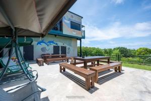 Balkón nebo terasa v ubytování Sunny Ocean B&B