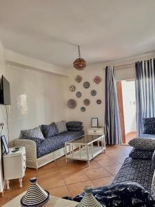 Posezení v ubytování Appartement Haut Standing Les Dunes De Martil