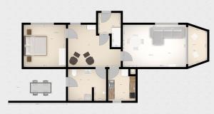 Půdorys ubytování Ferienapartment Seemöwe im Haus "Baltic See"