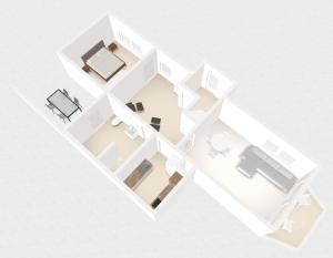 Půdorys ubytování Ferienapartment Seemöwe im Haus "Baltic See"