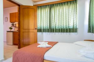 Voodi või voodid majutusasutuse Agrellis Apartments toas
