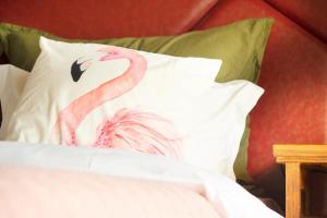 Alina Garden Boutique Resort Huangshan Hongcun客房内的一张或多张床位