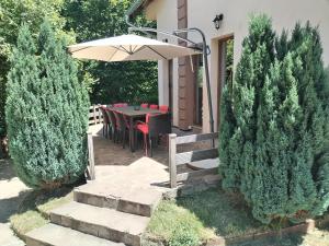 Taman di luar Lodge Zeleni svet