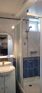 Kúpeľňa v ubytovaní Maison typique Domino centre