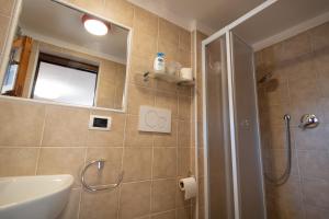 Koupelna v ubytování B&B Il Chiostro Assisi + 37 fotografií