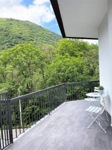 Un balcon sau o terasă la SleepWell in Valganna