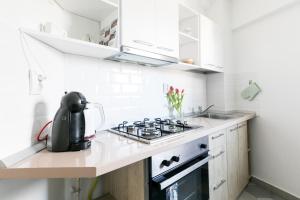 Virtuvė arba virtuvėlė apgyvendinimo įstaigoje City View Unirii Studio