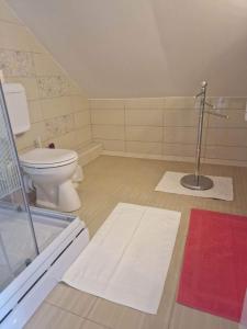 Ένα μπάνιο στο Dóra apartman