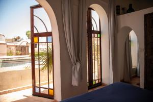 Balkón nebo terasa v ubytování Riad Ben Youssef