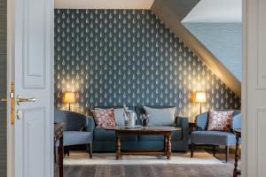 Coin salon dans l'établissement Hotel Stadt Hamburg