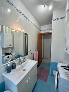 Dapur atau dapur kecil di Appartamento Ca Vio Beach & Venice