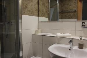 Koupelna v ubytování Hotel Sächsisches Haus