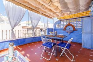 A balcony or terrace at A&N Atico Downtown Torre del Mar