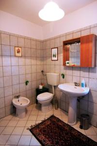 MombaruzzoにあるCasa Viscontiのバスルーム(トイレ、洗面台付)