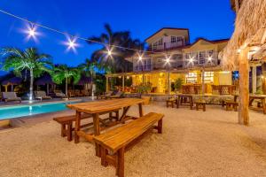 Bazén v ubytování Hotel CasaBakal - A pie de Laguna - Bacalar nebo v jeho okolí